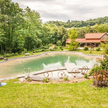 Country House With A Pool In Medvednica Nature Park 자그레브 외부 사진