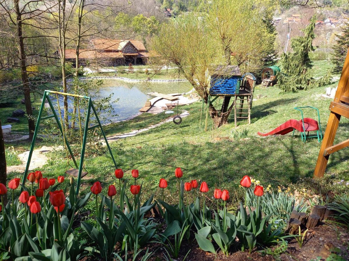 Country House With A Pool In Medvednica Nature Park 자그레브 외부 사진