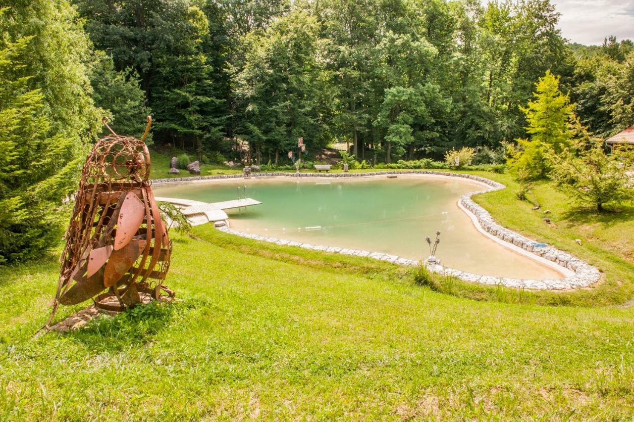 Country House With A Pool In Medvednica Nature Park 자그레브 외부 사진